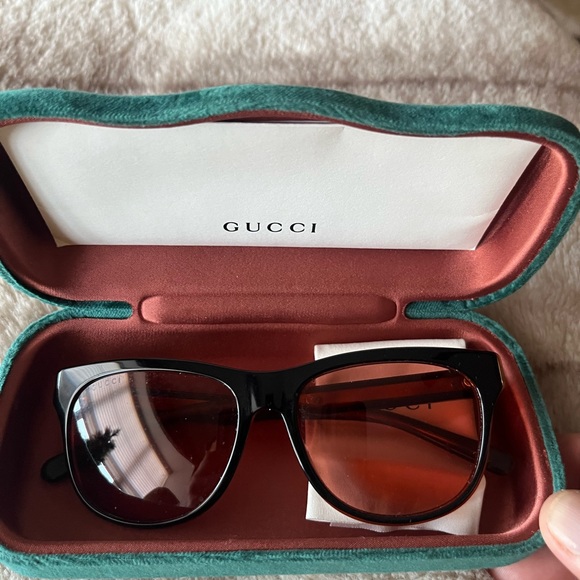 Gucci Wayfare Authentic Sunglasses with Red Tint Lenses-comes as shown. 🇮🇹 - Picture 8 of 11
